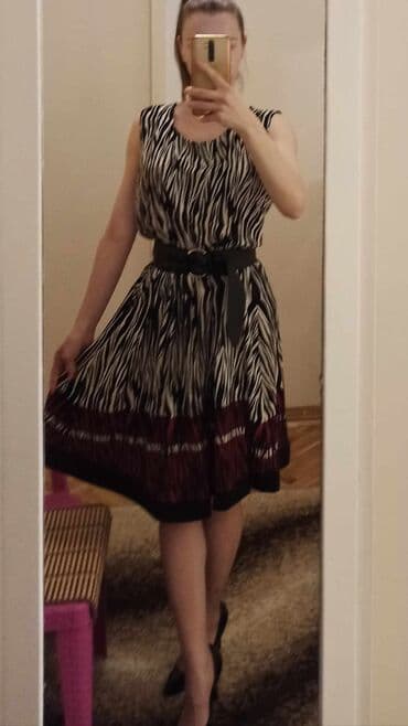 A-Dress L, bоја - Šareno, Na bretele