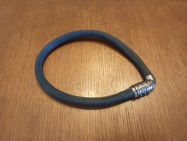 Sajla za zaključavanje bicikla, skutera i sl. sa trocifrenom šifrom - na lalafo.rs Sajla za zaključavanje bicikla, skutera i sl. sa trocifrenom šifrom -