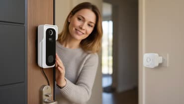 Sensbi RING I + JING I bežična pozivna jedinica sa kamerom 📸 Full HD