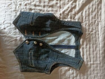 prsluci sa krznom: Dorothy Perkins, S (EU 36), Jeans — 2