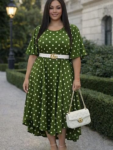 mona haljine svecane: Haljine za punije 
Cena 2200 din 
L XL 2XL 3XL 4XL 5XL 
Pamuk ☘️ — 2