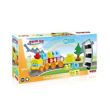 Building Blocks: Kocke Železnička stanica 050809 – set od 36 delova Šifra proizvoda — 2