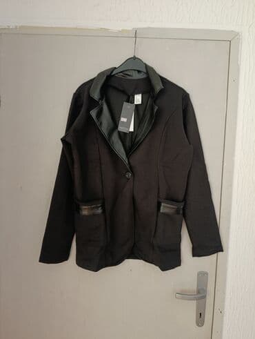 elegantni kompleti za zene: 2XL, Jednobojni, bоја - Crna — 4