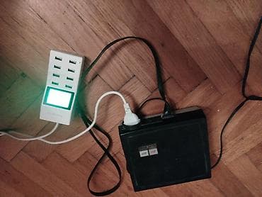 the machine sa prevodom: Retro stari TV konverter UHF/VHF El Nis kolekcionarska.Punjac za — 7