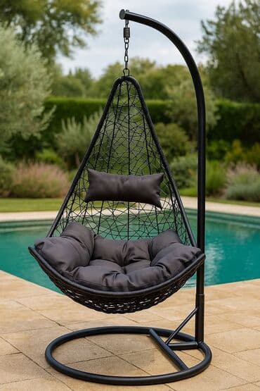 mega maxi bastenski namestaj: Metal, bоја - Crna, Novo — 1