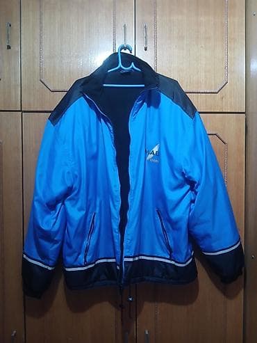 prada sako: Sportska jakna MAU - Boja: plava sa crnim detaljima (ramena, manžetne — 1