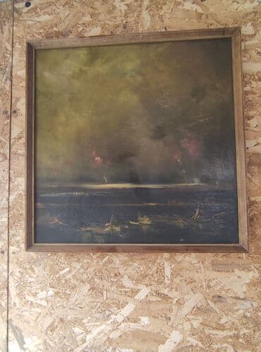 Satovi za kuću: Slika, 53 x 53 cm, Upotrebljenо — 3