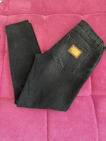 push up pantalone: Crne farmerke marke Dolce & Gabbana. Izrađene su od 100% pamuka i — 2