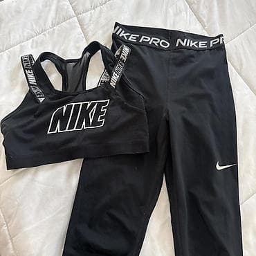 massimo dutti sako zenski: Nike ženski trening set – sportski grudnjak + helanke - Boja: crna sa — 3