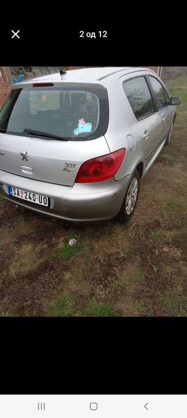 Donji delovi trenerke: Peugeot 307: 2 l | 2002 г. 8666 km Hečbek — 6