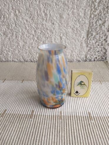 dodatak za slavinu na sudoperi: Vase, Glass, color - Multicolored, Used — 7