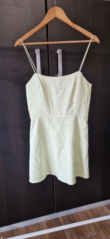 desigual haljina: Zara M, bоја - Zelena, Na bretele — 2