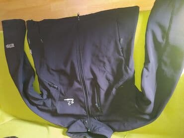 krzno za jakne: Jakna crna xl,ocuvana — 3
