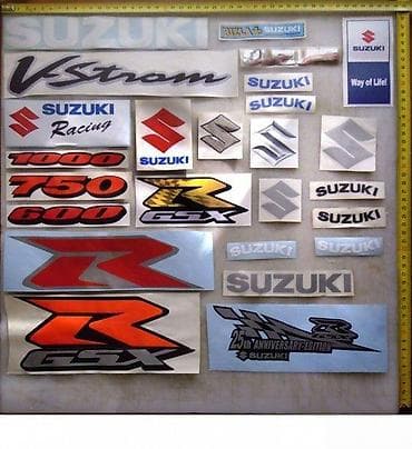 torbe doca: SUZUKI - nalepnice - 423 📌 Opis: Samolepljive nalepnice izrađene od — 1