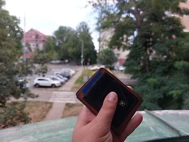 mona zenski novcanici: Minimalistički kožni novčanik – ručni rad - Materijal: prava koža u — 4