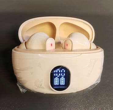 igrice za tv: Bežične TWS slušalice sa kutijom za punjenje i LED displejem - — 1