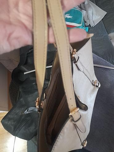 o'bag torbe: Nine West ženska torba – tote model u bež/karamel nijansi. - — 6