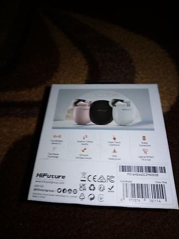 bezicne slusalice samsung: HiFuture ColorBuds2 bežične slušalice – pink - TWS (True Wireless — 4