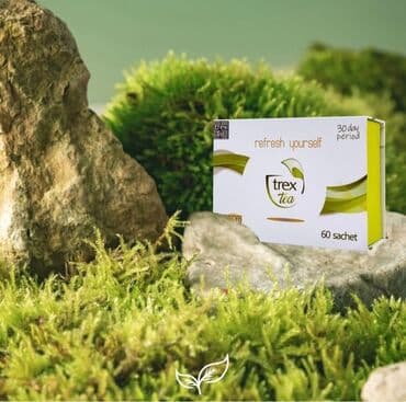 set za odvijanje oštećenih šrafova: Trex Tea je čaj za 30-dnevni program. Kutija sadrži 60 kesica čaja — 4