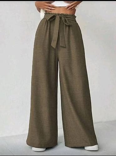 Underwear: Ženske pantalone širokog kroja sa vezivanjem u struku 2 komada u — 3