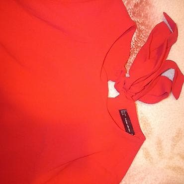 zara svecane pantalone: ZARA Trafaluc Collection haljina,sorc – crvena - Model: mini/kratka — 3