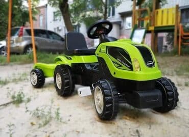 elegantni šeširi: Traktor na pedale AKCIJA 6500 dinara Dimenzije 141x57x44cm Za — 4