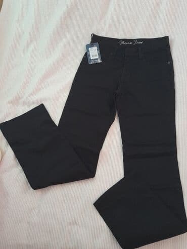 zvonarice pantalone: L (EU 40), Regular rise, Straight — 1