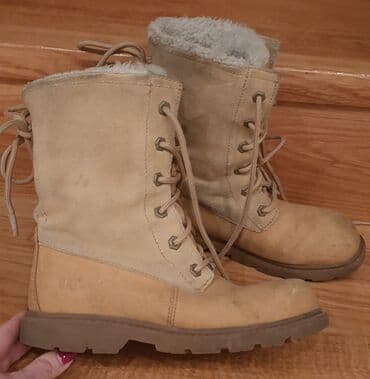 timberland čizme: CAT vodootporne čizme, iznutra postavljene krznom, zimske, tople — 4