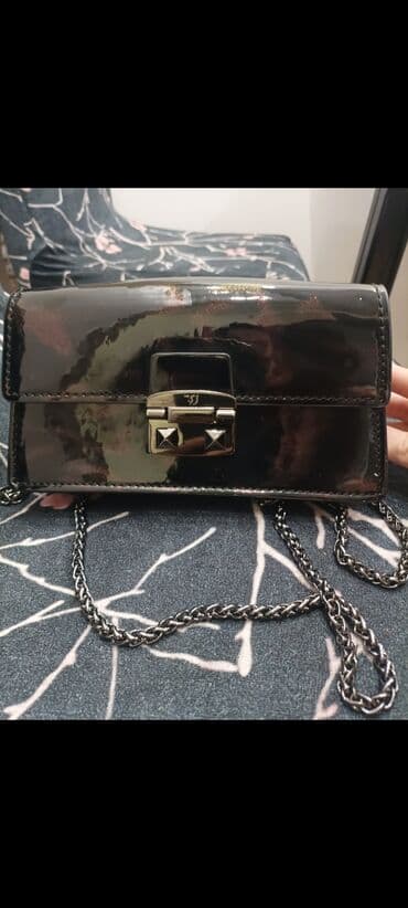 ženske torbice oko struka: Trussardi jeans torbica, elegantna i efektna sa diskretnim sjajem — 3