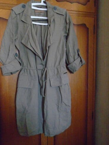 smaragdno zelena haljina: PS Fashion M (EU 38), color - Khaki, Other sleeves — 1