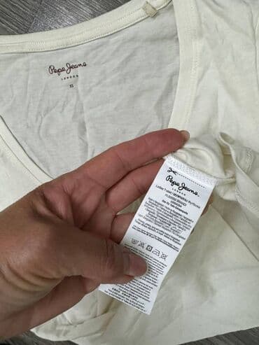 minđuše sa biserima: Pepe Jeans, XS (EU 34), color - White — 2