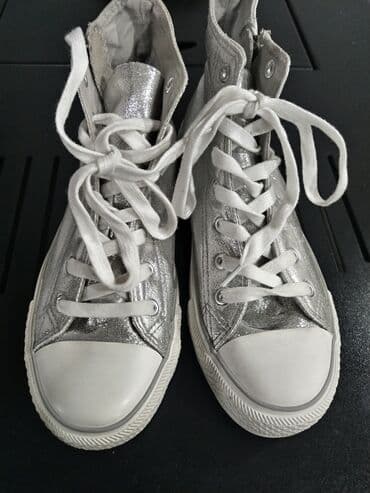 Women's Sneakers and athletic shoes: 40, bоја - Srebrna — 1