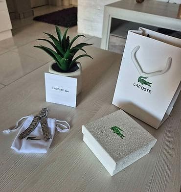 jakne kp: Lacoste muška narukvica od nerđajućeg čelika - Materijal: nerđajući — 1
