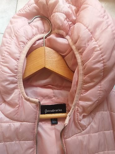 jordanke 1: Stradivarius roze ženska prošivena jakna vel M sa kapuljačom - Boja — 2