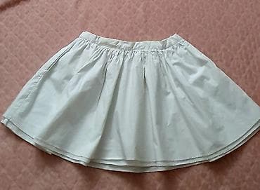 Bela plisirana mini suknja A-kroja - Boja: klasična bela - Kroj na lalafo.rs Bela plisirana mini suknja A-kroja - Boja: klasična bela - Kroj