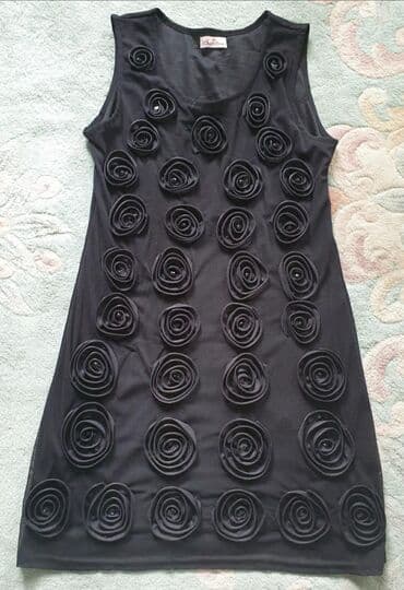 p. s prsluci: S (EU 36), color - Black, Cocktail, With the straps — 1