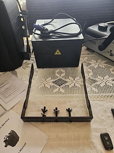 mini masina za sudove: Komplet za scensku atmosferu – mašine i tečnosti za sneg, dim i — 9