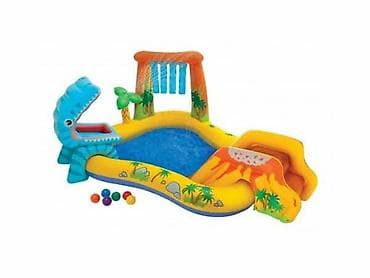 sadnice bora cena: Bazen za decu zabavni park 249x191x109 INTEX 57444 Bazen Dinosaurus — 1
