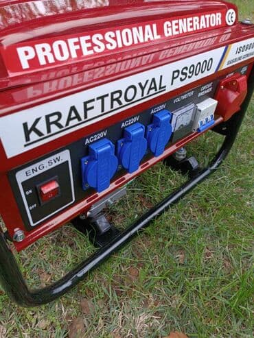 parkside punjac za akumulator: Детаљне информације : Бензински генератор Крафтроиал ПС9000 Стање — 11
