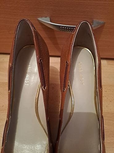 kozne cizme beograd: Braon salonke "Nine West", broj 40. Odlicno ocuvane, spolja bez — 8