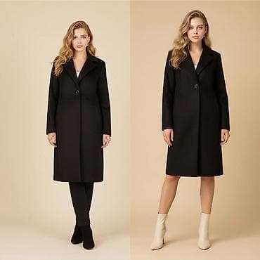 salonke broj 35: Elegantni ženski kaput – klasičan kroj do ispod kolena - Model — 4