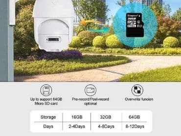 wireless rikverc kamera: Cena 4700din IP Bezicna Spoljna rotirajuca Kamera 3MP /1080P HD/SD — 3
