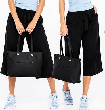 dugena tank: CARPISA ženska torba – crna tote/šoper torba - Elegantan — 2