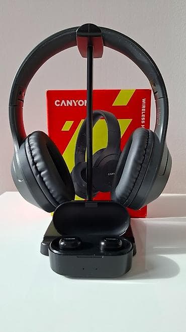 polovan iphone 13 mini: CANYON: bluetooth slušalice CBTHS3DG + poklon bubice! ON-EAR slušalice — 1