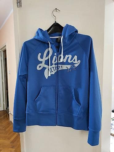 Plava duks jakna sa kapuljačom – Detroit Lions - Originalni NFL