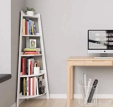 Ugaone garniture: Ugaona polica – HYCHXCC - Tip: samostojeća ugaona polica/regał - — 1