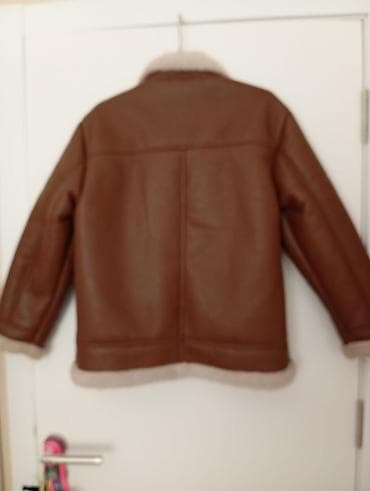 koton kozne jakne: Ženska jakna sa krznenom postavom (shearling stil) Koton, vel.11-12g — 4
