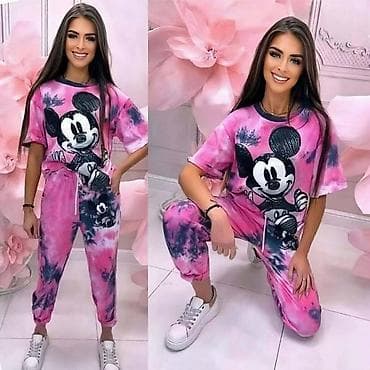 pepco katalog žene: Dvodelni ženski komplet – majica i donji deo trenerke sa tie-dye — 8