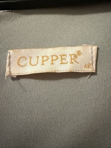 pull bear haljine: Elegantna, svečana haljina brenda Cupper u srebrno‑sivoj nijansi — 3