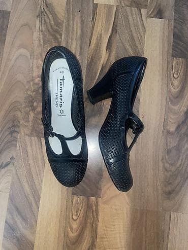 Lične stvari: Tamaris Trend ženske cipele na potpeticu - Model: Mary Jane sa — 1